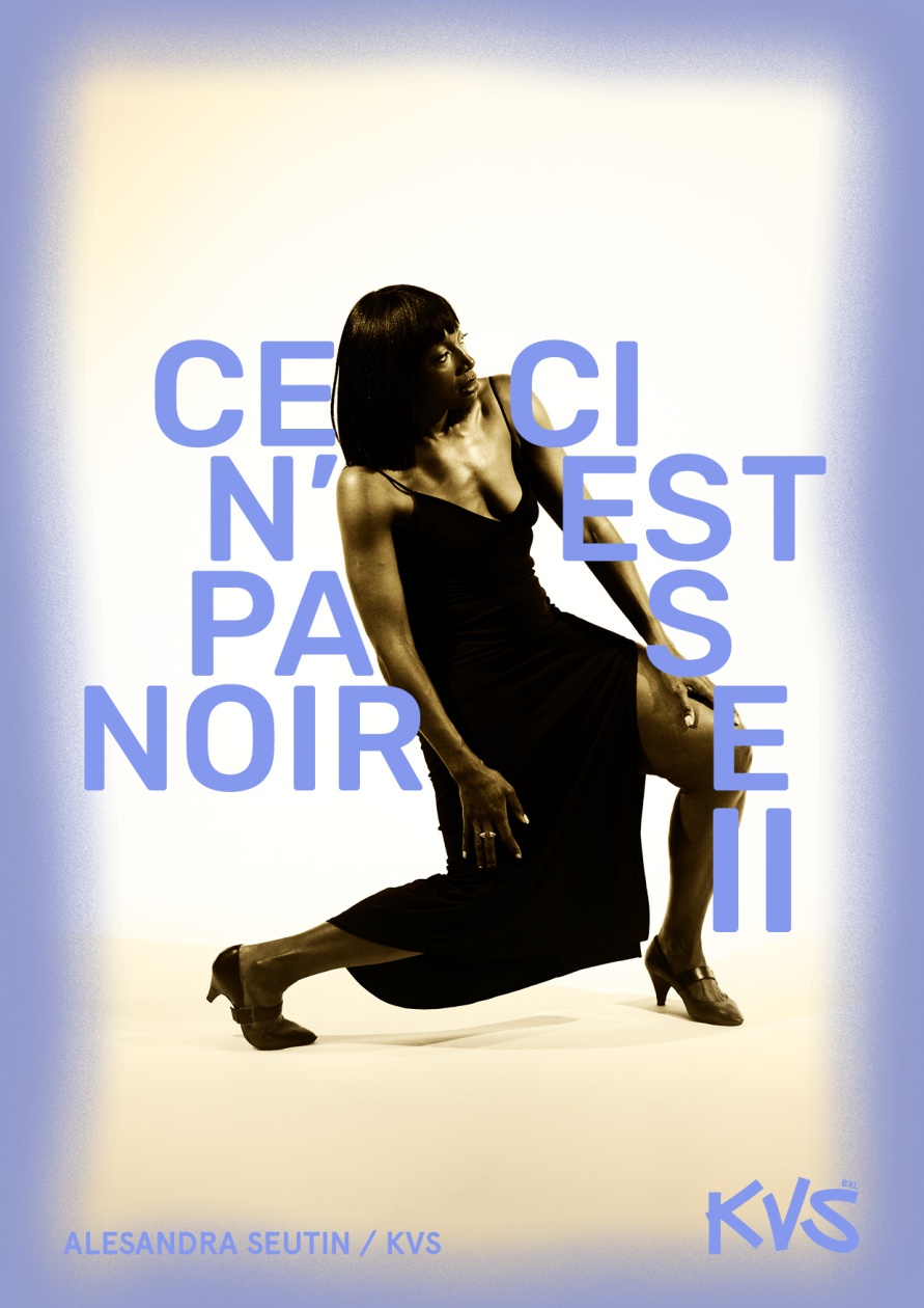 Alesandra Seutin bij KVS met Ceci n’est pas Noire: Act II, een performance over identiteit en lichaam.
